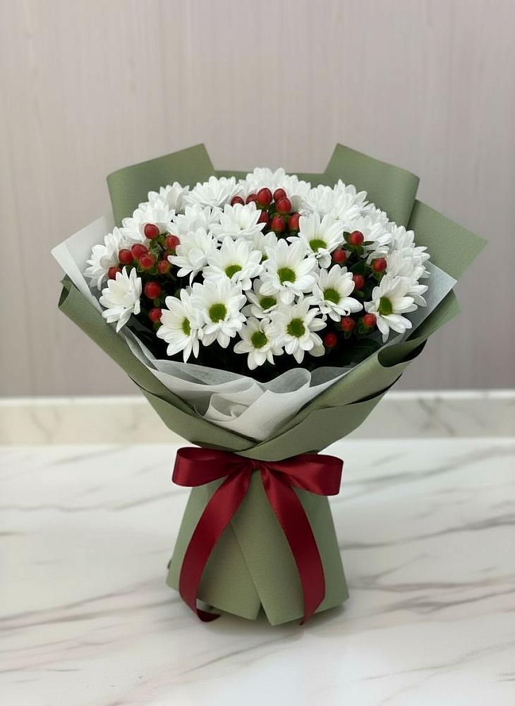 Букет цветов из: Хризантемы в Верхнеднепровском