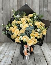 Букет цветов из:  Розы и Лизиантусы в Верхнеднепровском