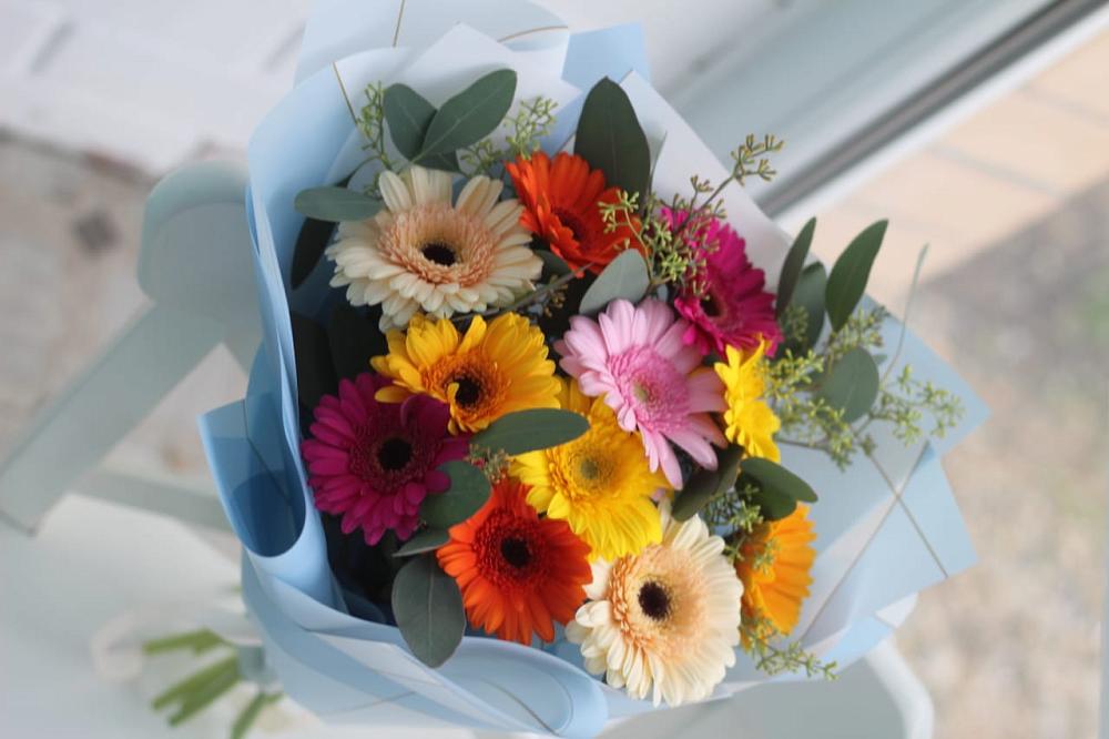 Букет цветов из: Герберы в Верхнеднепровском