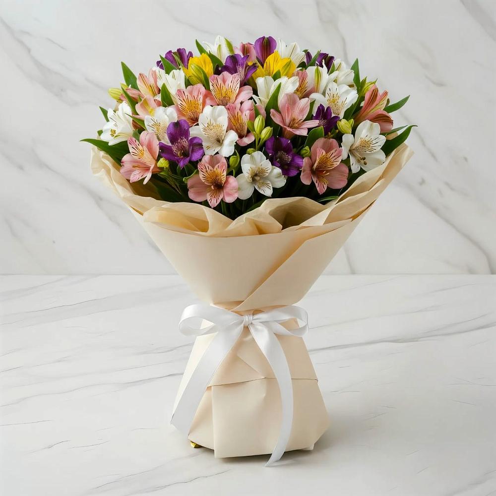 Букет цветов из: Альстромерии в Верхнеднепровском