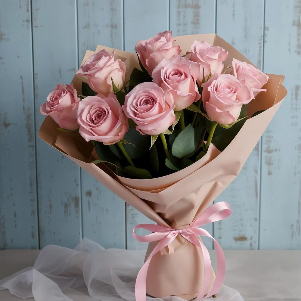 Букет цветов из: Розы в Верхнеднепровском