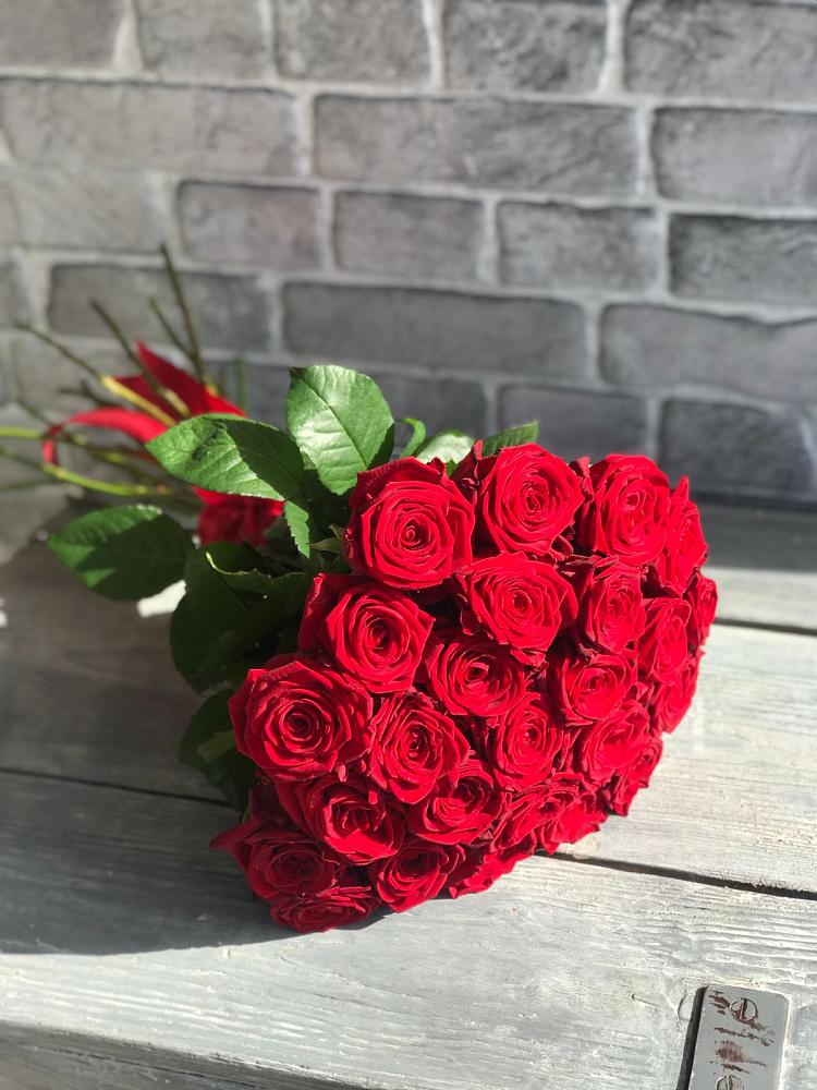 Букет Красные розы Фридом в Верхнеднепровском