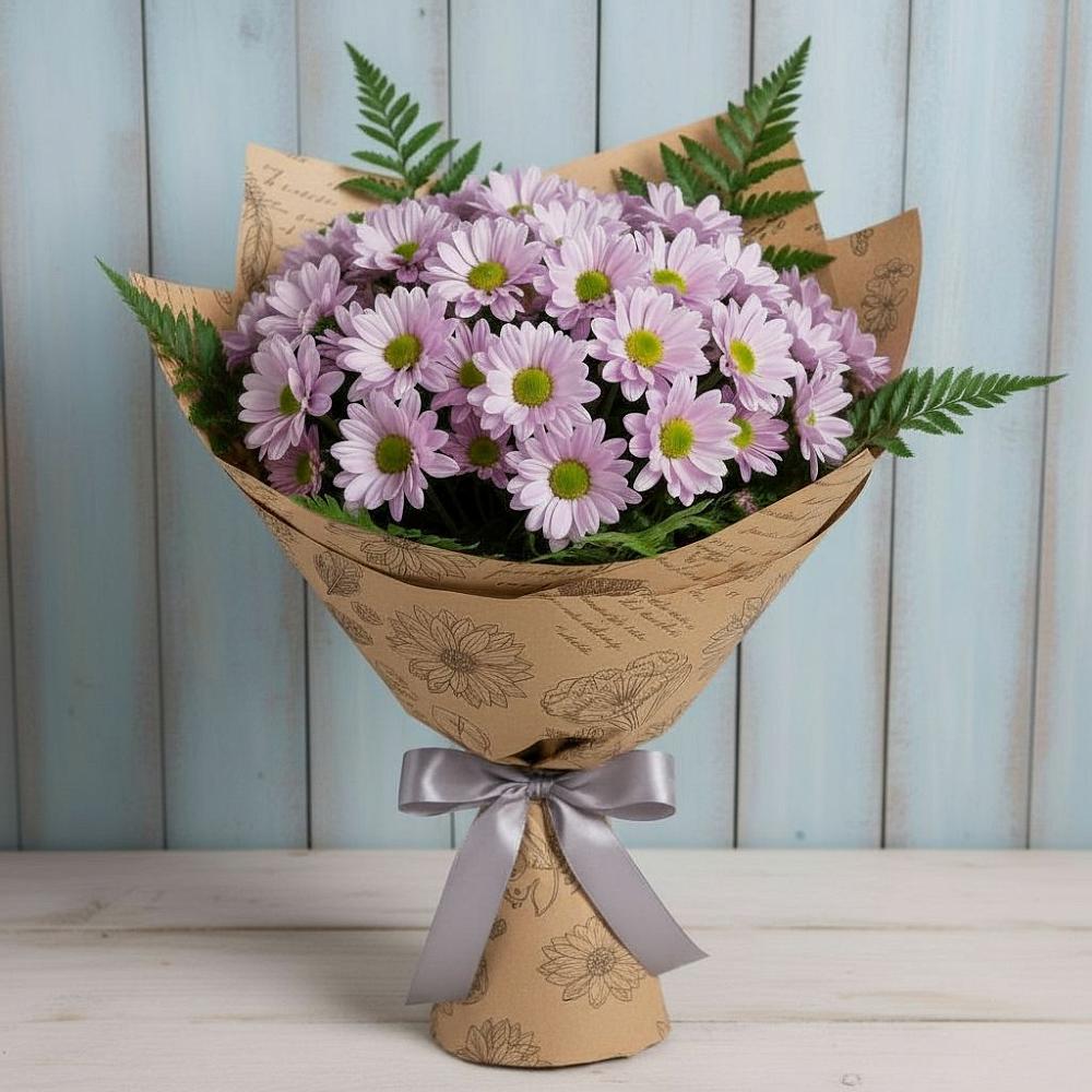 Букет цветов из: Хризантемы в Верхнеднепровском
