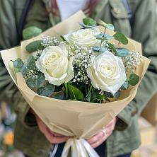 Букет цветов из:  Розы в Верхнеднепровском