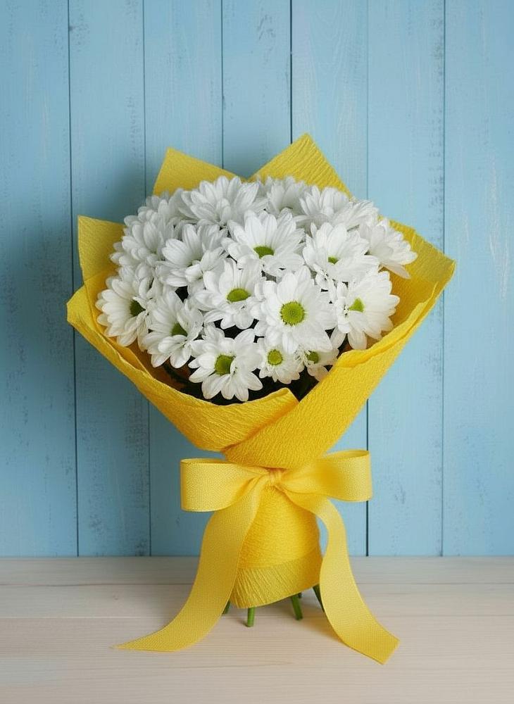 Букет цветов из: Хризантемы в Верхнеднепровском