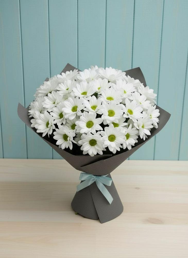 Букет цветов из: Хризантемы в Верхнеднепровском