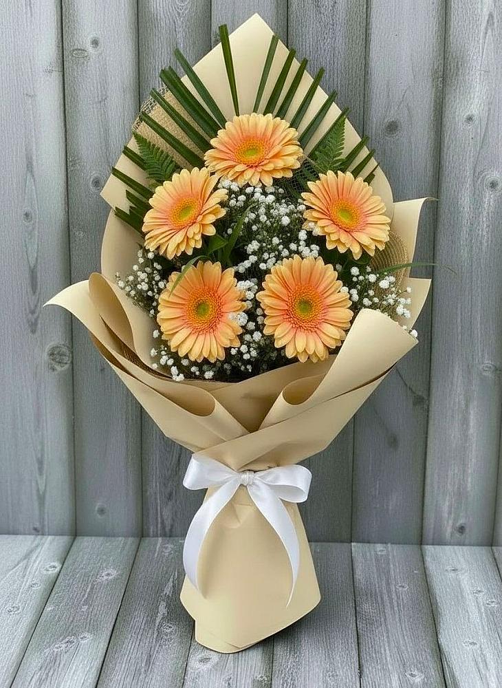Букет цветов из: Герберы в Верхнеднепровском