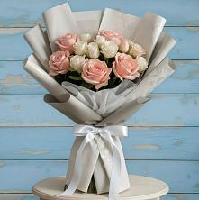 Букет цветов из:  Розы в Верхнеднепровском
