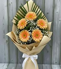 Букет цветов из:  Герберы #REPLACE_PRED# Верхнеднепровском