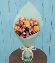 Букет цветов из:  Розы в Верхнеднепровском