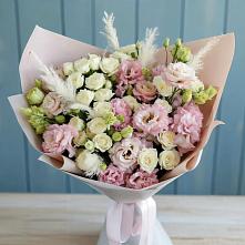 Букет цветов из:  Альстромерии и Розы в Верхнеднепровском